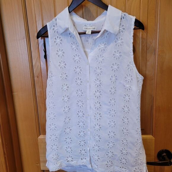 Coldwater Creek Sleeveless Top - Picture 1 of 2